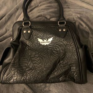 Killstar spiderweb purse